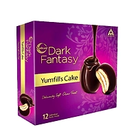 Sunfeast Cakes Dark Fantasy YumFills 100 Vegetarian 253g