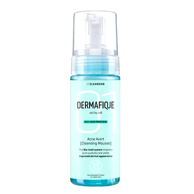 Dermafique Acne Avert Cleansing Mousse, 150ml-SKU-6933