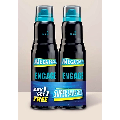 Engage Mate Perfume, 220 ml (Pack of 2)-SKU-6952
