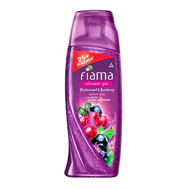 Fiama Shower Gel, Blackcurrant and Bearberry, 100ml-SKU-6975