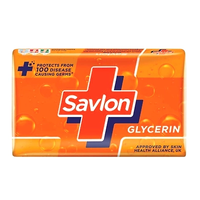 Savlon Glycerin Soap, 75g(Buy 3 Get 1 Free)-SKU-6977