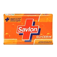 Savlon Glycerin Soap, 75g(Buy 3 Get 1 Free)