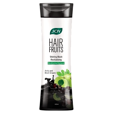 Joy Hair Fruits Shining Black Revitalising Shampoo-SKU-HERB-1393