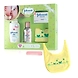 Johnson's Baby Care Collection with Organic Cotton Bib and Baby Comb (5 Gift Items, Green)-JJ017-sm