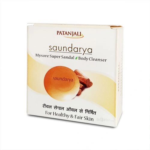 Patanjali Soap Saundarya Sandal 75G-PM0352