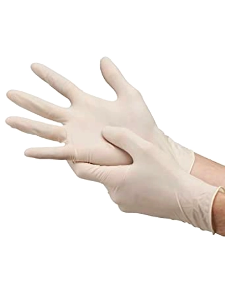 BLUEKITES Powder free Latex examination gloves-1 box-100N-Medium-BBPCHG001