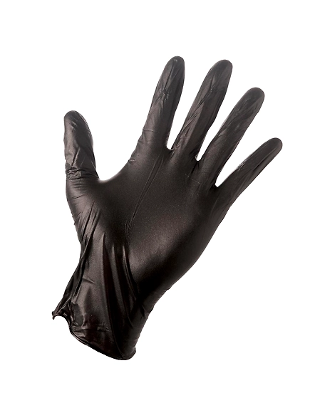 Nitrile Black gloves 1box-100N-BBPCN001