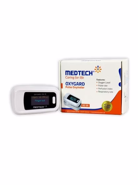 Medtech Pulse Oxymeter Oxygard Model: OG 05-BKS00202