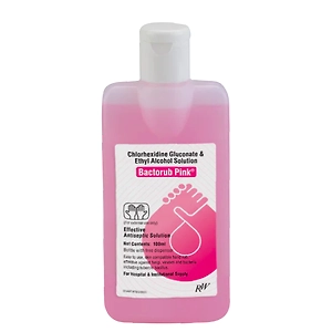 Bactorub Pink 500ml Handrub Sanitizer with Chlorhexidine Formula