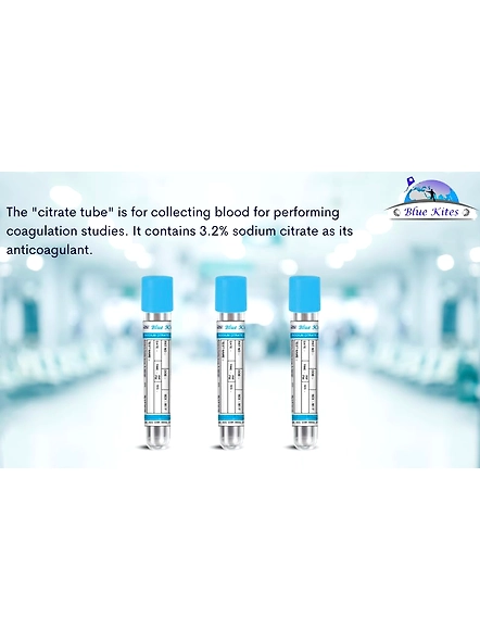 BLUEKITES Paediatric Sodium citrate Tubes (200)-1