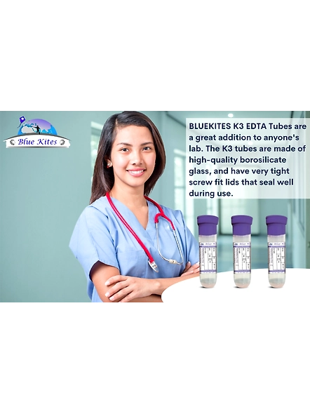 BLUEKITES K3 EDTA Tubes (200)-2