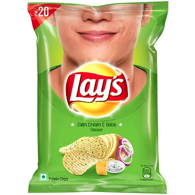 LAYS AMERICAN STYLE CREAM AND ONION 10/--N1239
