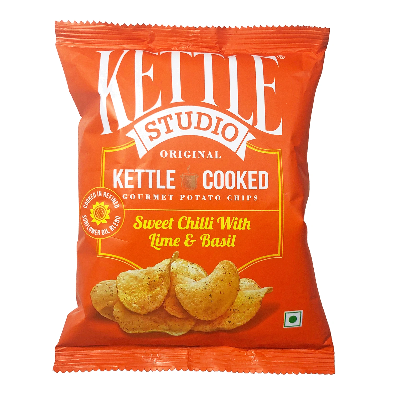 KETTLE-SWEET CHILLI WITH LIME &amp; BASIL 125GM-T12RP14K25SWE002