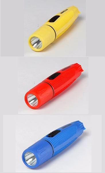 HAVELLS SPARKLINE MINI 0.5W (2 X AA Dry Cell)  - PACK of 30 Pcs  Mix Colours(R/B/Y) image 1