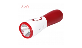 HAVELLS PATHFINDER - RECHARGE LED TORCH 0.5W - ORANGE/RED