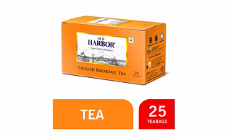 Old Harbor English Breakfast Tea 25 Tea Bags