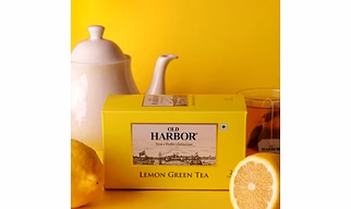 Old Harbor Lemon Green Tea 25 Tea Bags