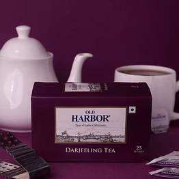 old harbor darjeeling tea 25 tea bags