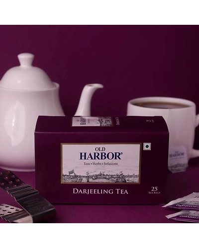 Old Harbor Darjeeling Tea 25 Tea Bags-DARJEELINGTEA