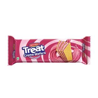 TREAT CREME WAFERS STRAWBERRY