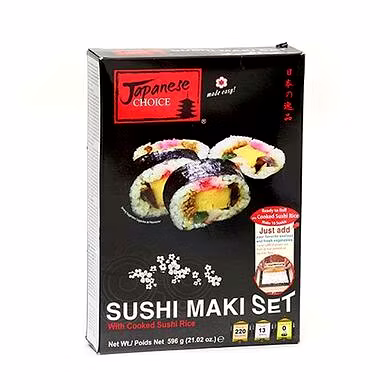 Pantai Sushi Maki Set With Cooked Sushi Rice, 500 gm-Groc_6202