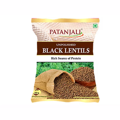 PATANJALI UNPOLISHED  BLACK MASOOR-Groc_6616