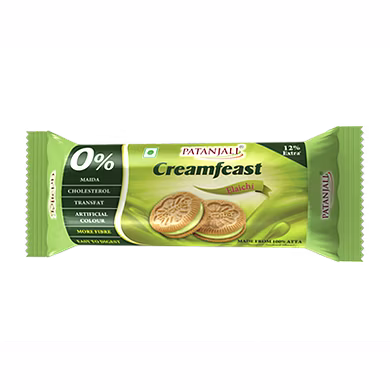 PATANJALI CREAMFEAST ELAICHI BISCUIT-Groc_6630