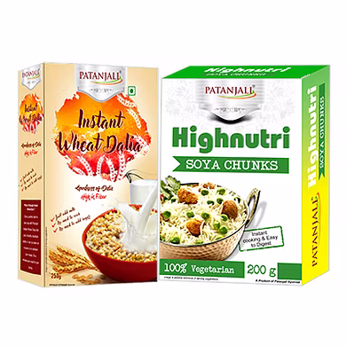 INSTANT WHEAT DALIA Plus SOYA CHUNK-Groc_6685