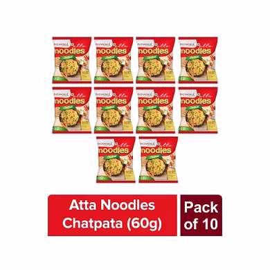 ATTA NOODLES CHATPATA  - 60 gm (Pack of 10)-Groc_6734