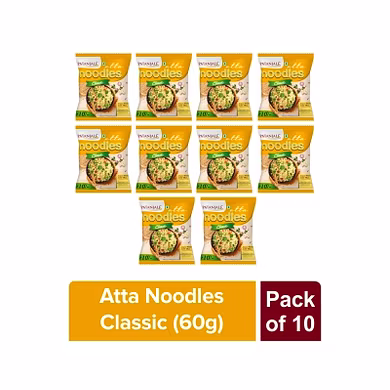 ATTA NOODLES CLASSIC 60GM (Pack of 10)-Groc_6735