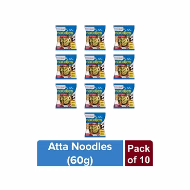 ATTA NOODLES DESI MASALA 60 gm (Pack of 10)-Groc_6740