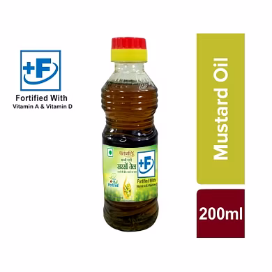 MUSTARD OIL 200 ML (B)-Groc_6797