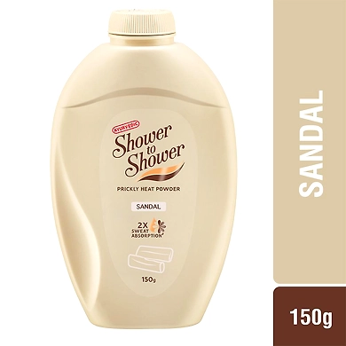 Shower to Shower Sandal Talc, 150g-ITC-SHO-T-150g
