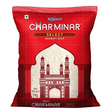 Kohinoor Charminar Select Basmati Rice 1kg-Ko