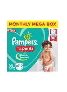 Pampers Couches Pure Protection, taille 0, 76 couches - 76 ea