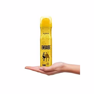 Engage Woman Deodorant, Tease, 165ml / 110g (Weight May Vary)-SKU-ENG001