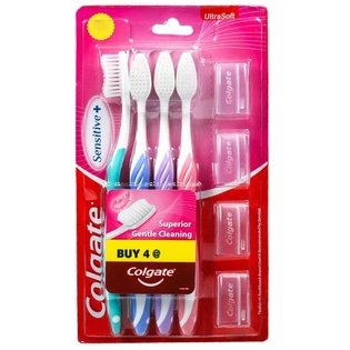 Colgate Sensitive Ultrasoft Toothbrush -4Pcs 86 99