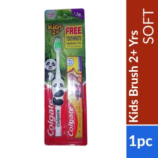 Colgate Kids Toothbrush 2yrs+ Panda (Colour May Vary)