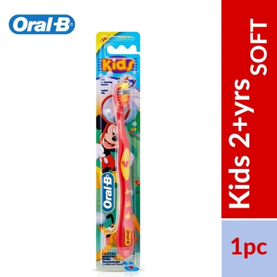 Oral-B Kids Soft Toothbrush 2yrs+ 1Pcs