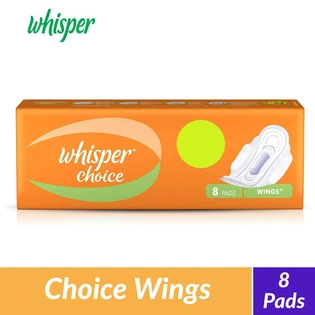 Whisper Choice Wings Sanitary Pads - 7 pieces