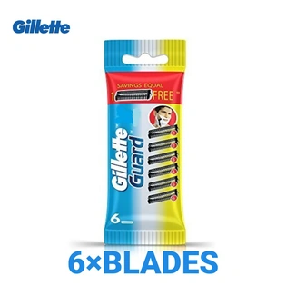 Gillette Guard Razor Shaving Blade - 6pcs
