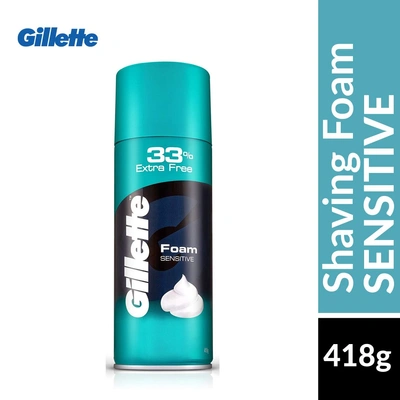 Gillette Shaving Foam - Sensitive Skin 418g