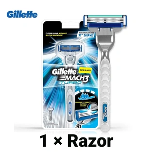 Gillette Mach 3 - Turbo Manual Shaving Razor 1pc