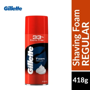 Gillette Shaving Foam - Classic Regular 418g