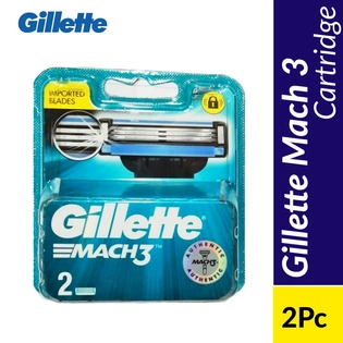 Gillette Mach 3 Manual Shaving Blade - 2 Pc