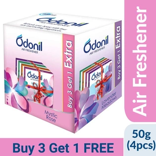 Odonil Bathroom Air Freshner - COMBO 50g(Buy 3 Get 1 Free)