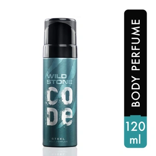 Wild Stone CODE Body Perfume - STEEL No Gas 120ml
