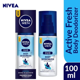 Nivea Men DUO Body Deodorizer - ACTIVE FRESH 100ml