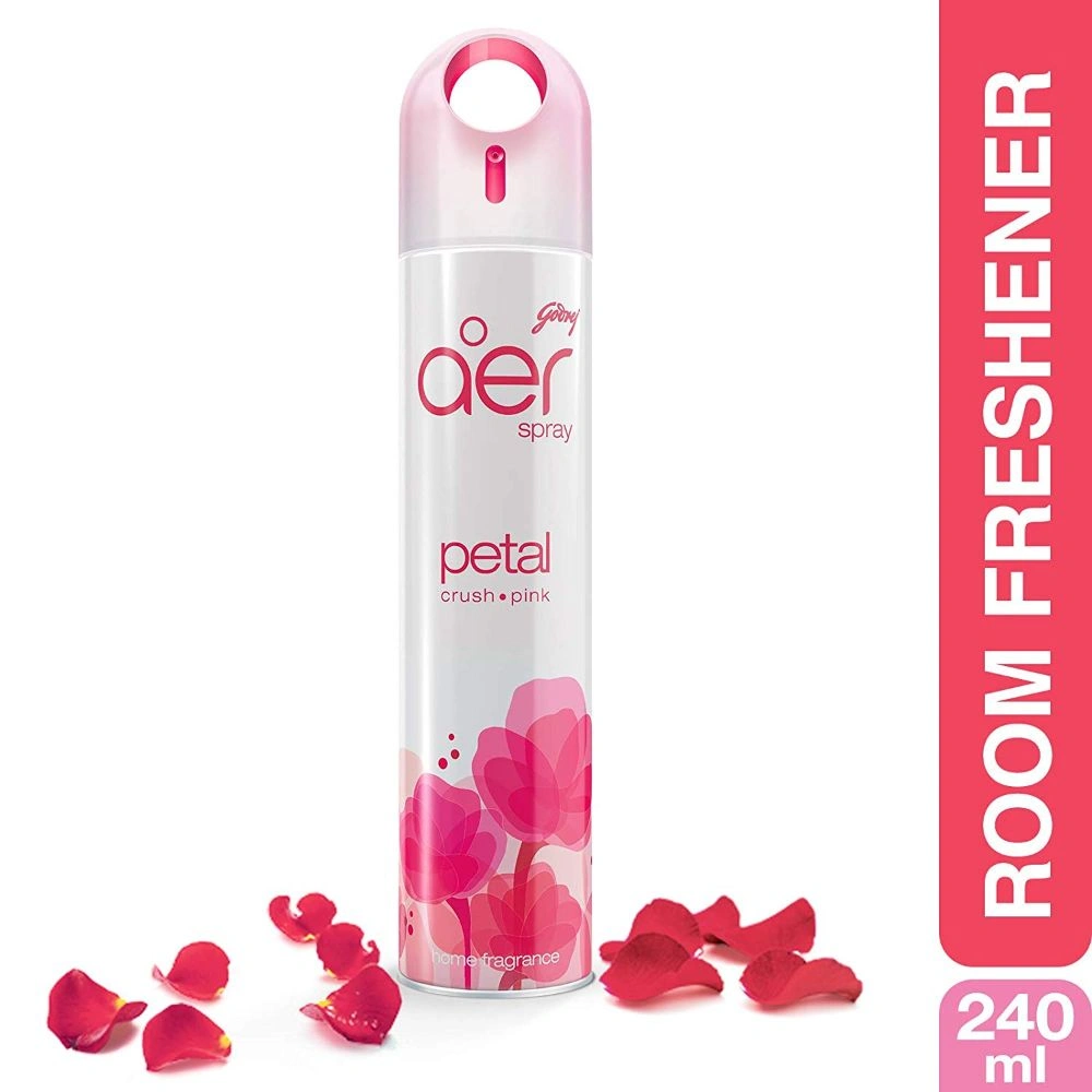 Godrej AER Room Freshner Spray - PETAL 240ml-BM1177