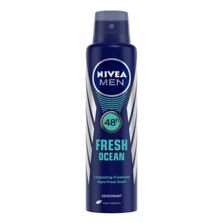 Nivea Men Body Deodorant Spray , Fresh Ocean 150ml